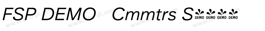 FSP DEMO   Cmmtrs S字体转换
